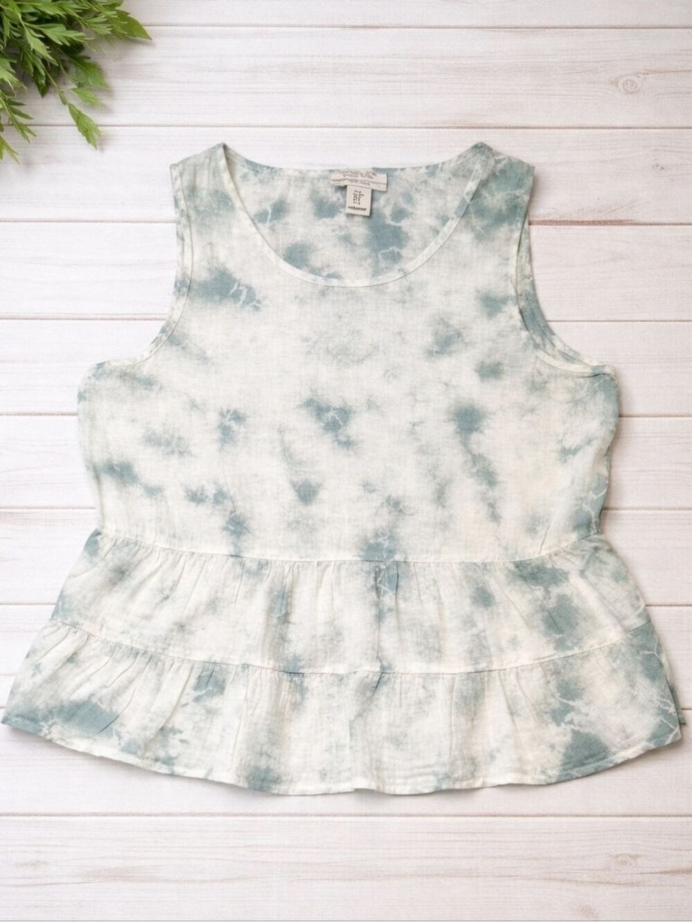 Rachel Zoe Women's Robin Egg Tie Dye Swing Tan Medium - New Without Tags